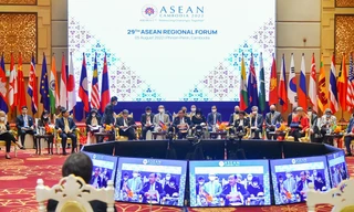 Diễn đàn khu vực ASEAN lần thứ 29 diễn ra tại Phnom Penh ngày 5/8. (Ảnh: Mofa)