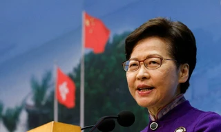 Trưởng đặc khu Hong Kong Carrie Lam. (Ảnh: Reuters)