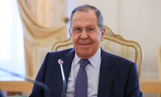 Ngoại trưởng Nga Sergei Lavrov. (Ảnh: (Tass)