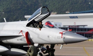 Một chiếc JF-17 của Không quân Pakistan. (Ảnh: Reuters)