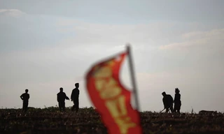 Dịch bệnh đường ruột xảy ra ở vùng nông nghiệp chính của Triều Tiên. (Ảnh: Reuters)