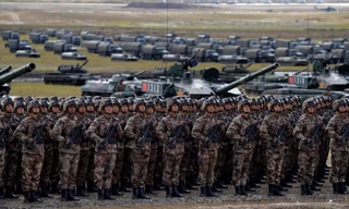 Lực lượng của Nga ở vùng Viễn Đông sẽ di chuyển đến sát biên giới với châu Âu để tập trận. (Ảnh: AP)