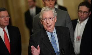 Lãnh đạo phe Cộng hoà tại Thượng viện Mỹ Mitch McConnell. (Ảnh: Reuters)