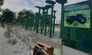 Kỳ lạ công viên rộng 12 ha giữa Thủ đô đã xây xong không đưa vào sử dụng