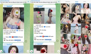 Triệt phá ổ mại dâm trên Telegram với 4 nghìn thành viên tham gia