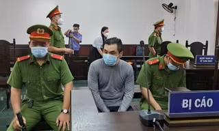 Bị cáo Nguyễn Trần Hoàng Phong.