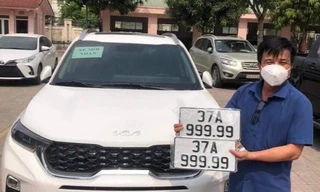 Đề xuất đấu giá biển ô tô: Xe con tại Hà Nội, TPHCM khởi điểm 40 triệu đồng