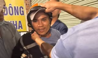 Nghi phạm Đoàn Minh Hải bị công an bắt tại TP.HCM. Ảnh do công an cung cấp.