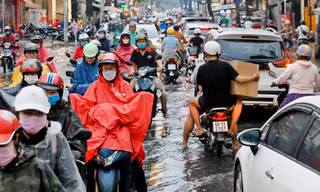Nam Bộ đón mưa lớn diện rộng trong kỳ nghỉ lễ