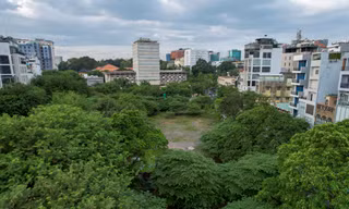 Cỏ hoang um tùm trên đất 'kim cương' nghìn tỷ giữa trung tâm TPHCM 