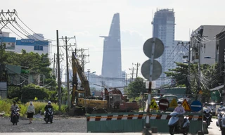 Cận cảnh 'con đường đau khổ' 800 tỷ đồng làm hơn 8 năm chưa xong ở TPHCM