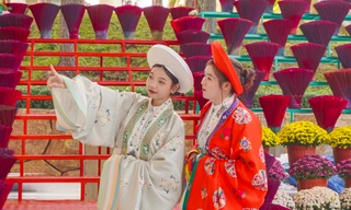 Nam thanh nữ tú trẩy hội ‘Tết xuyên không’ ở Suối Tiên