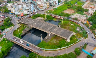 Cầu gần 700 tỷ đồng ở TPHCM 'đắp chiếu' hơn 5 năm