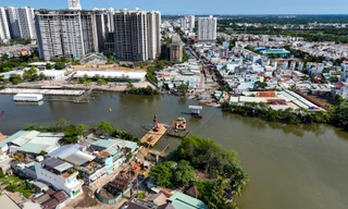 Cầu hơn 500 tỉ đồng giải cứu kẹt xe cửa ngõ phía Nam TPHCM thực hiện đến đâu?