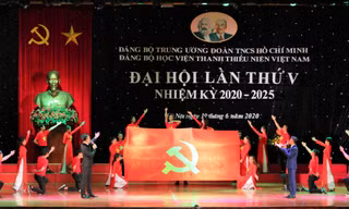 Đại hội Đảng bộ Học viện Thanh thiếu niên Việt Nam nhiệm kỳ 2020 - 2025