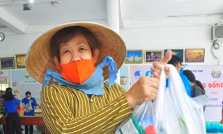 ‘Siêu thị yêu thương 0 đồng’ chính thức khai trương tại Cần Thơ