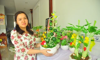 Tình yêu hoa từ... đất của nữ thạc sỹ 9X ở Cần Thơ