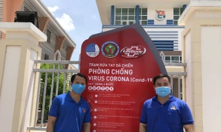 Bến Tre lắp trạm rửa tay dã chiến phòng dịch COVID - 19