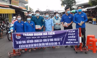 Tuyên truyền người dân biên giới phòng dịch COVID-19, thực hiện tốt thông điệp 5K