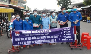 Tuyên truyền người dân biên giới phòng dịch COVID-19, thực hiện tốt thông điệp 5K