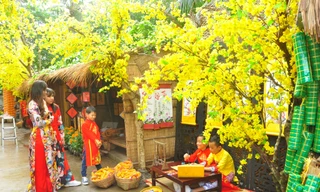 Rộn ràng sắc xuân ở trung tâm vùng sông nước ​miền Tây