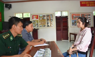 Đối tượng làm việc tại đồn biên phòng 