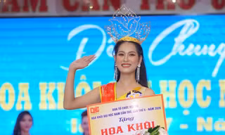 Tân Hoa khôi ĐH Nam Cần Thơ muốn thử sức ở Hoa hậu Việt Nam 