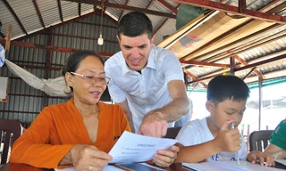 Lớp học đặc biệt ở cuối nguồn Mekong