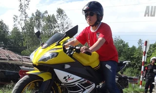 Đi xe máy côn tay thế nào cho đúng