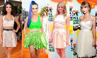 Sao teen đọ dáng trên thảm đỏ Kids' Choice Awards