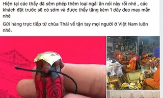 'Chợ' bùa ngải công khai bán bùa yêu, cầu số đề trên mạng xã hội