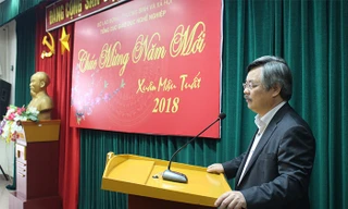 TS Nguyễn Hồng Minh - Tổng Cục trưởng Tổng cục Giáo dục nghề nghiệp phát biểu triển khai nhiệm vụ