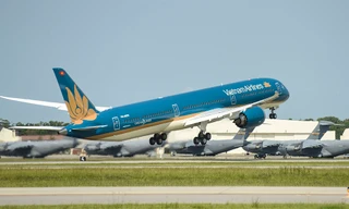 Siêu máy bay Boeing 787-10 Dreamliner cất cánh rời Mỹ về Việt Nam ngày 15/8.