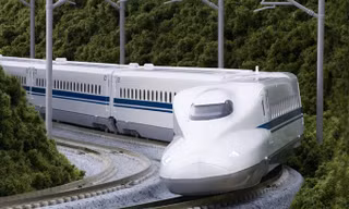 Đướng sắt cao tốc - Ảnh: Japantourist/Kyotostation.