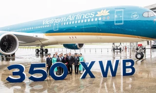 Vietnam Airlines nhận thêm máy bay thân rộng Airbus A350