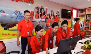 Vietjet mở quầy làm thủ tục check-in, gửi hành lý ngay trong thành phố