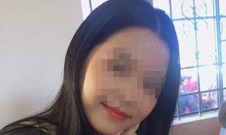 Nữ sinh M. được camera ghi lại đã tự động rời khỏi sân bay Nội Bài. Ảnh GĐVN.