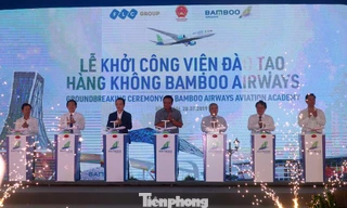 Viện đào tạo Hàng không Bamboo Airways được xây dựng trên quy mô 10ha, tại Quy Nhơn, Bình Định.
