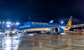 Chuyến bay Hà Nội đi Đức phải chậm giờ bay do tàu bay Boeing 787 cảnh báo lỗi kỹ thuật.