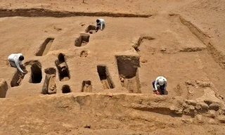 Phần mộ nữ tu được tìm thấy ở khu khảo cổ Chotuna-Chornancap, Peru. Ảnh: Peruvian Ministry of Culture.
