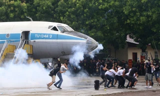 Màn biểu diễn tiêu diệt khủng bố của lính đặc nhiệm