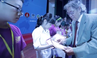 Trao giải thưởng kỳ thi Toán học quốc tế