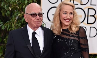 Trùm truyền thông Rupert Murdoch và vị hôn thê tương lai.