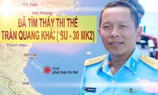 Hành trình tìm kiếm phi công Trần Quang Khải