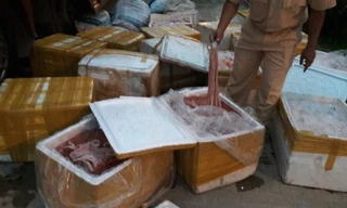 Thịt thối, mỡ bẩn tung hoành ở Quảng Nam