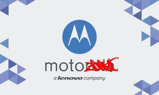 Thương hiệu Motorola bị thay thế bằng thương hiệu “Moto by Lenovo”.