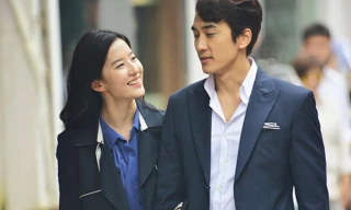 Lưu Diệc Phi và Song Seung Hun.