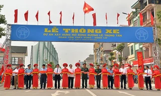 Hà Nội khánh thành tuyến đường kiểu mẫu.