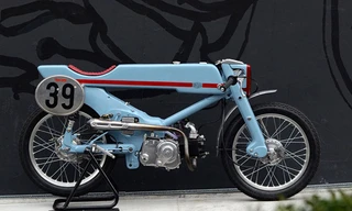 Honda Super Cub độ phong cách cafe racer siêu độc