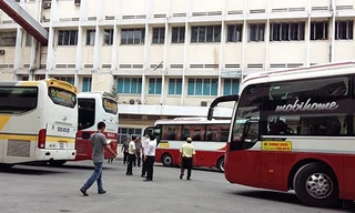 Bến xe lậu của Cty Thành bưởi tại số 1 Vĩnh Viễn. Ảnh: Zing.